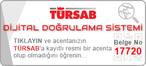 TÜRSAB Dijital Acente Doğrulama Belgesi